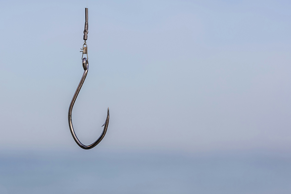 A fishing hook